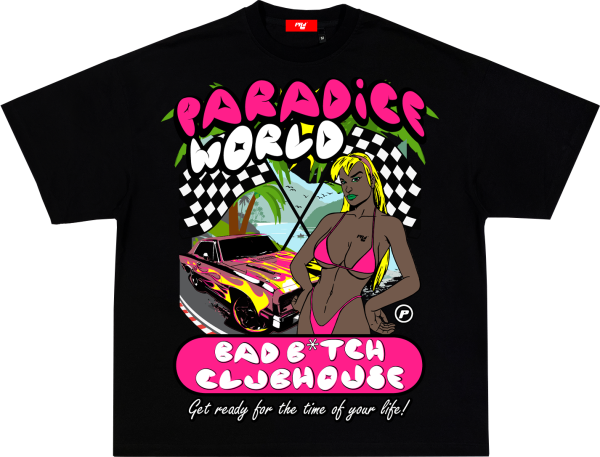 Bad B*tch Clubhouse Tee (Black)