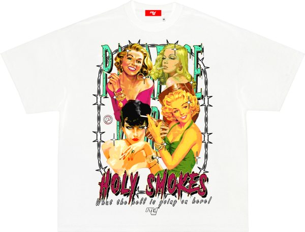 Holy Smokes Tee (White)