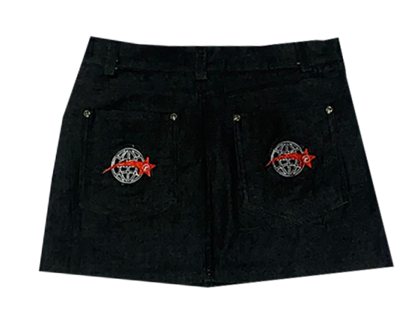 PRD Till Infinity Denim Skirt (Black) - Image 2