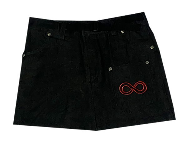 PRD Till Infinity Denim Skirt (Black)