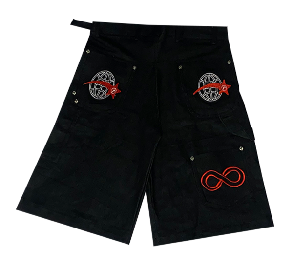 PRD Till Infinity Jorts (Black) - Image 2